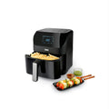 BOSS Aero fry Digital Air Fryer, 360° High Speed Air Circulation Technology 1500W with Non-Stick 6 L Basket - Black